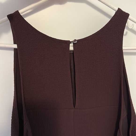 Wilfred Le Fou Trompette Dress- Maroon - Picture 3 of 6